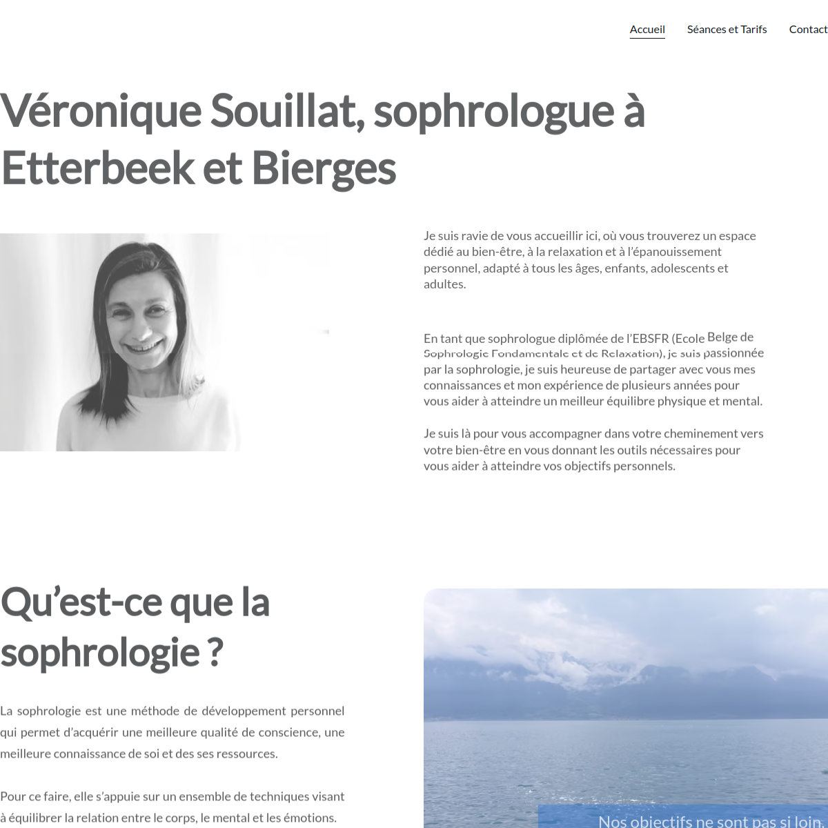 Aperçu du site Véronique Souillat